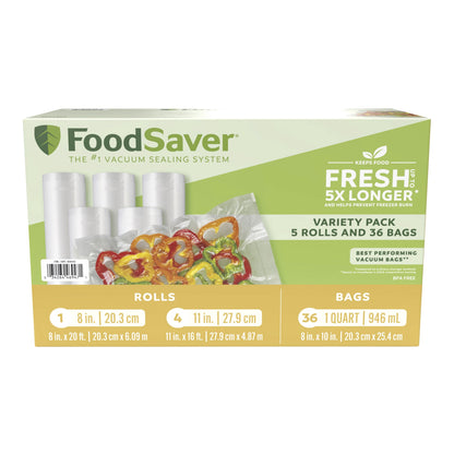 Foodsaver Roll and Bag Combo Pack - image 2
