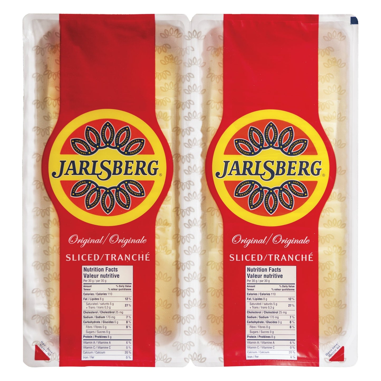 Jarlsberg Sliced Cheese, 2 × 300 g - image 1