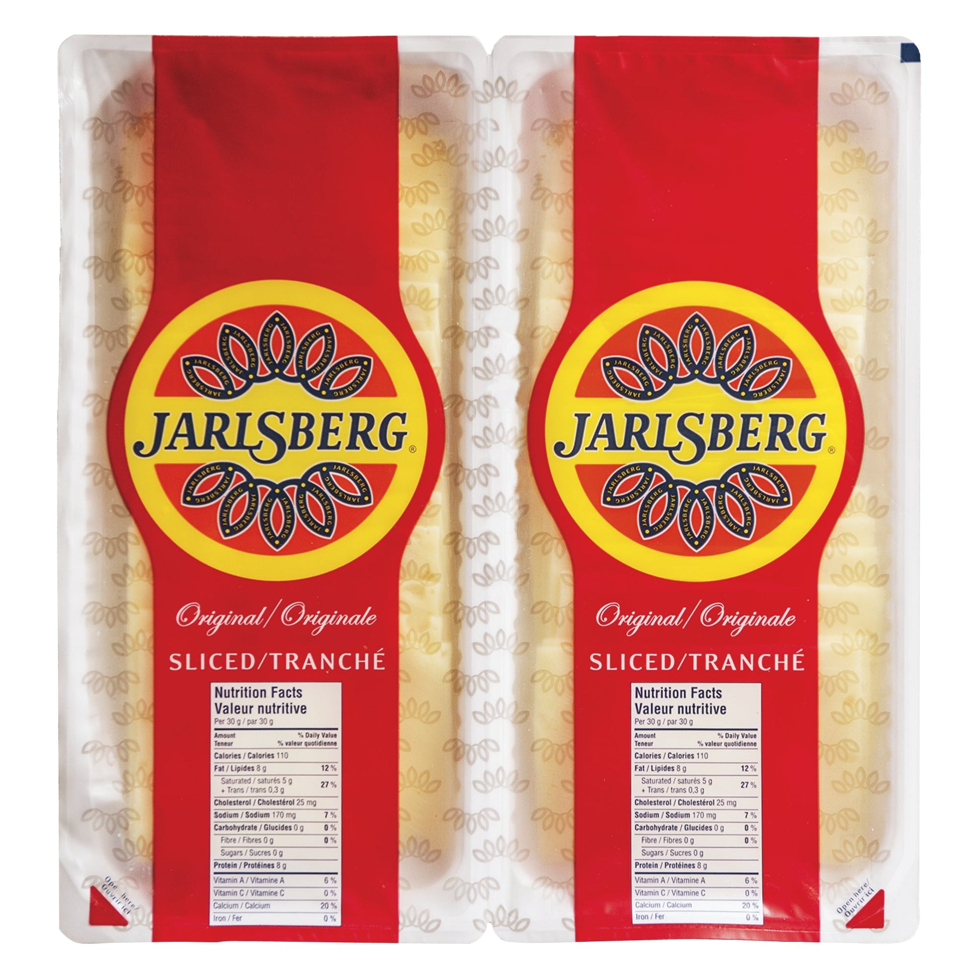 Jarlsberg Sliced Cheese, 2 × 300 g - image 1