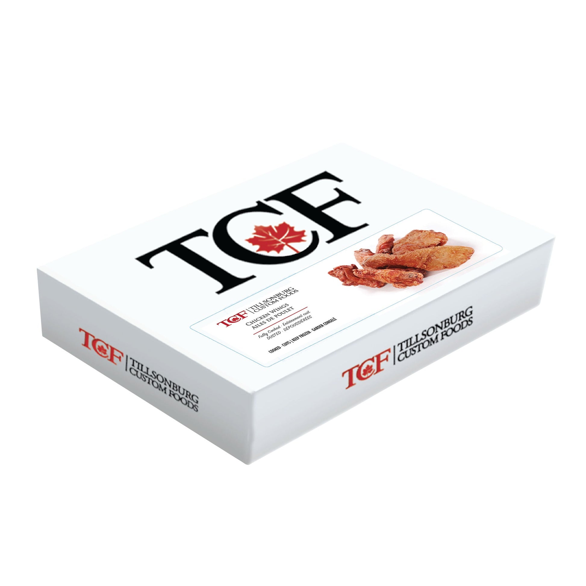 TCF Frozen Dry Rub Halal Chicken Wings, 2 × 2 kg - image 1