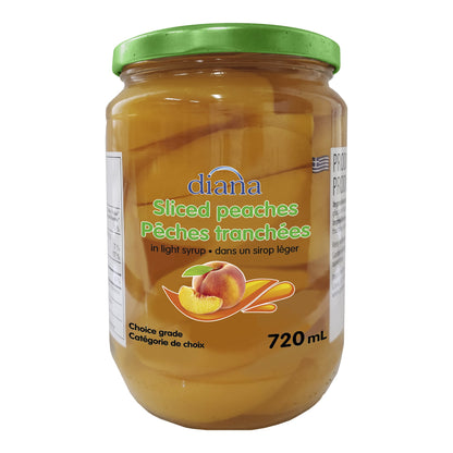 Diana's Peach Slices 3 x 720 mL - image 1