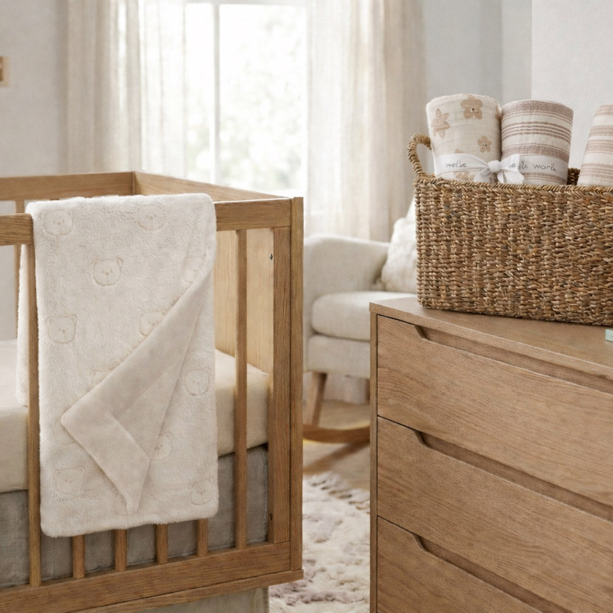 Piccolo Bambino Baby Swaddle Pack, 4-piece - image 2