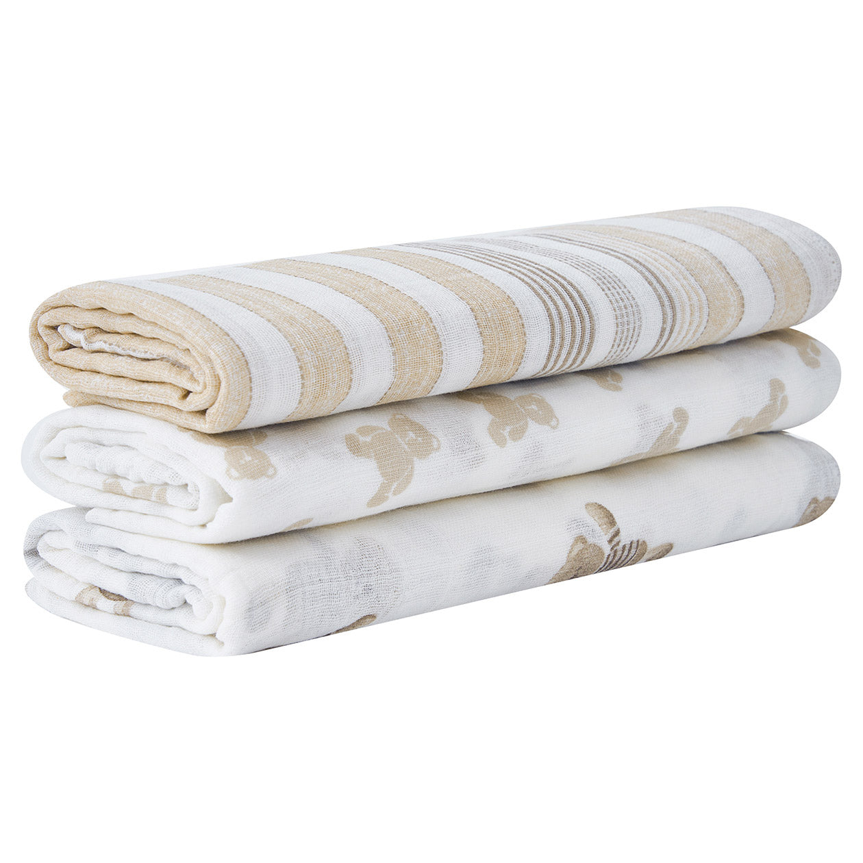 Piccolo Bambino Baby Swaddle Pack, 4-piece - image 7