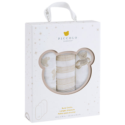 Piccolo Bambino Baby Swaddle Pack, 4-piece - image 8