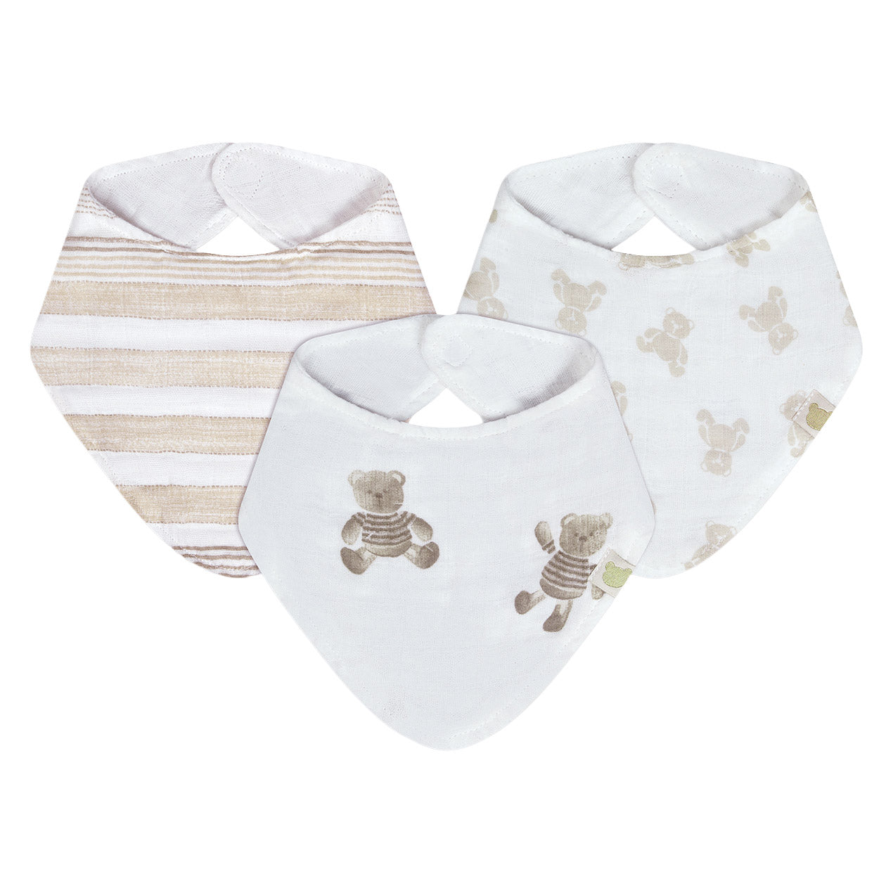 Piccolo Bambino Baby Muslin Essentials Pack, 8-piece - image 3