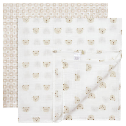 Piccolo Bambino Baby Muslin Essentials Pack, 8-piece - image 5
