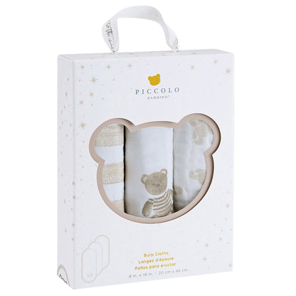 Piccolo Bambino Baby Muslin Essentials Pack, 8-piece - image 8