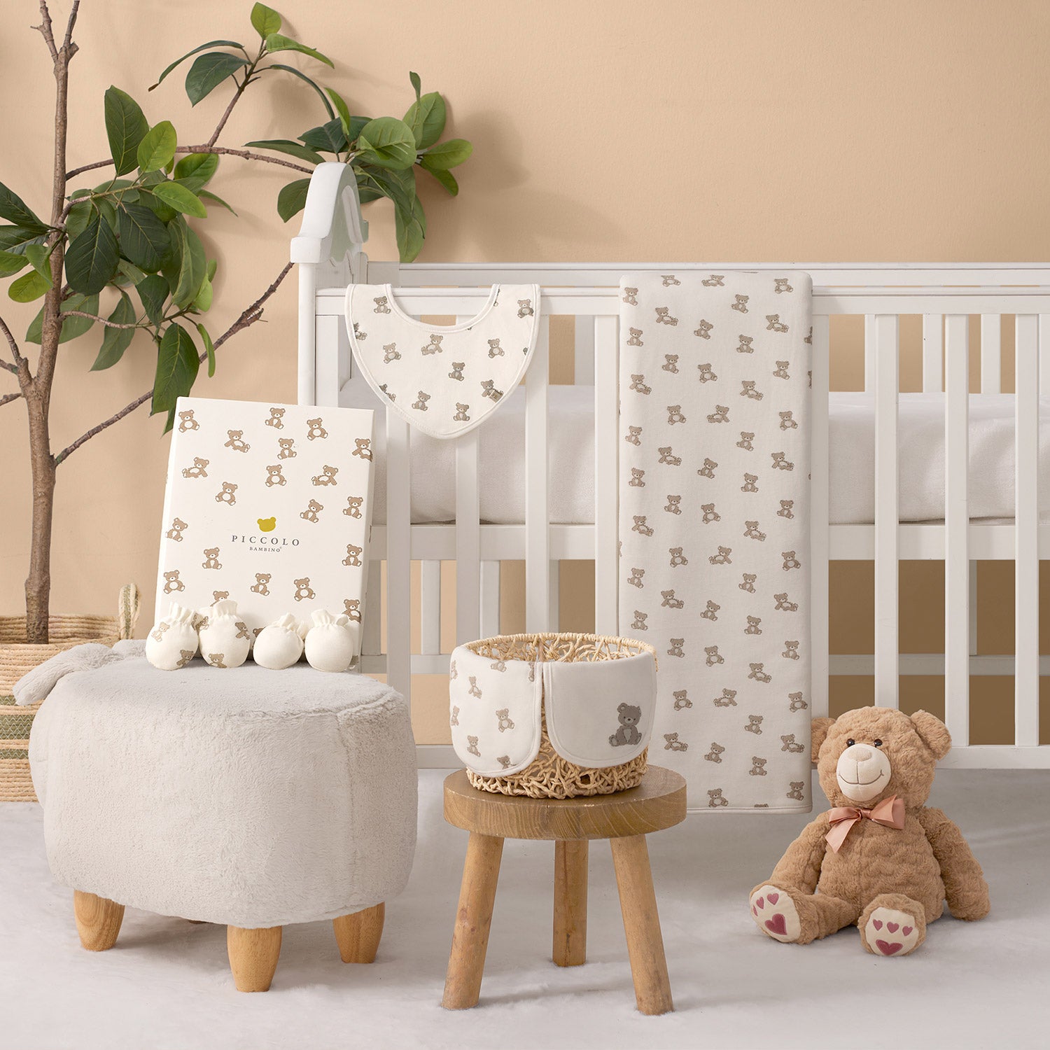 Piccolo Bambino Baby Gift Box Bundle, 6-piece - image 2