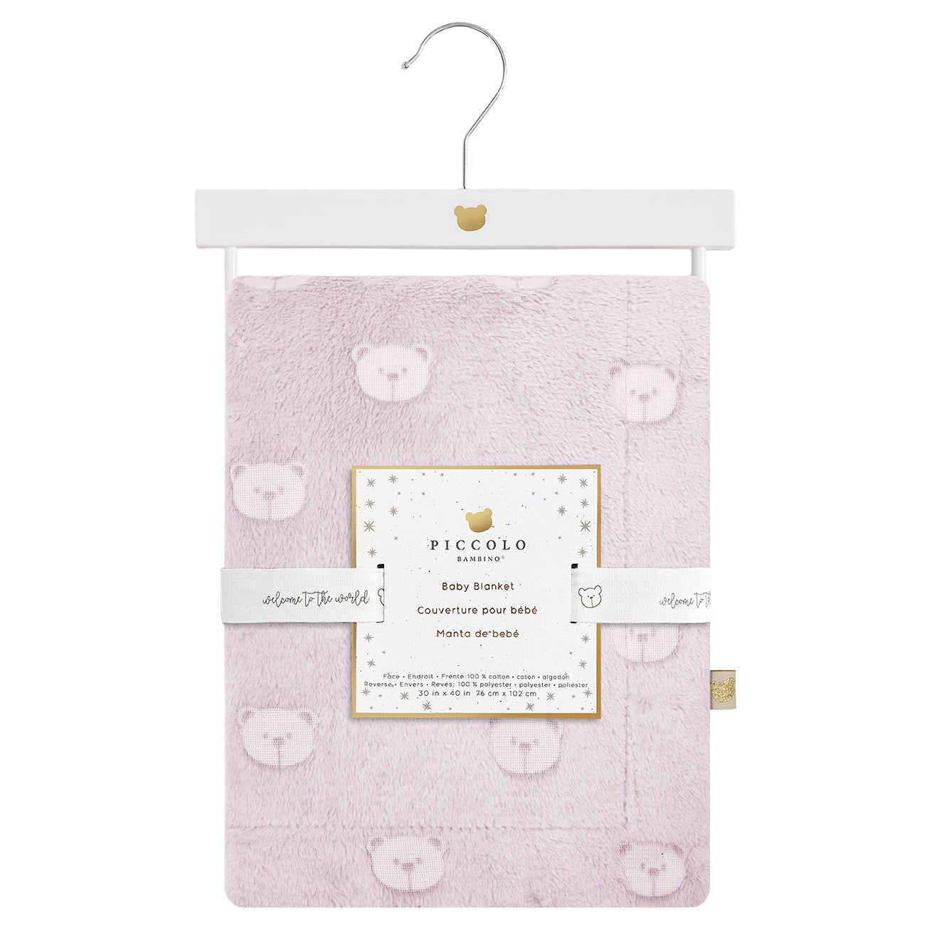 Piccolo Bambino Baby Playmat & Blanket Bundle, 3-piece - image 6