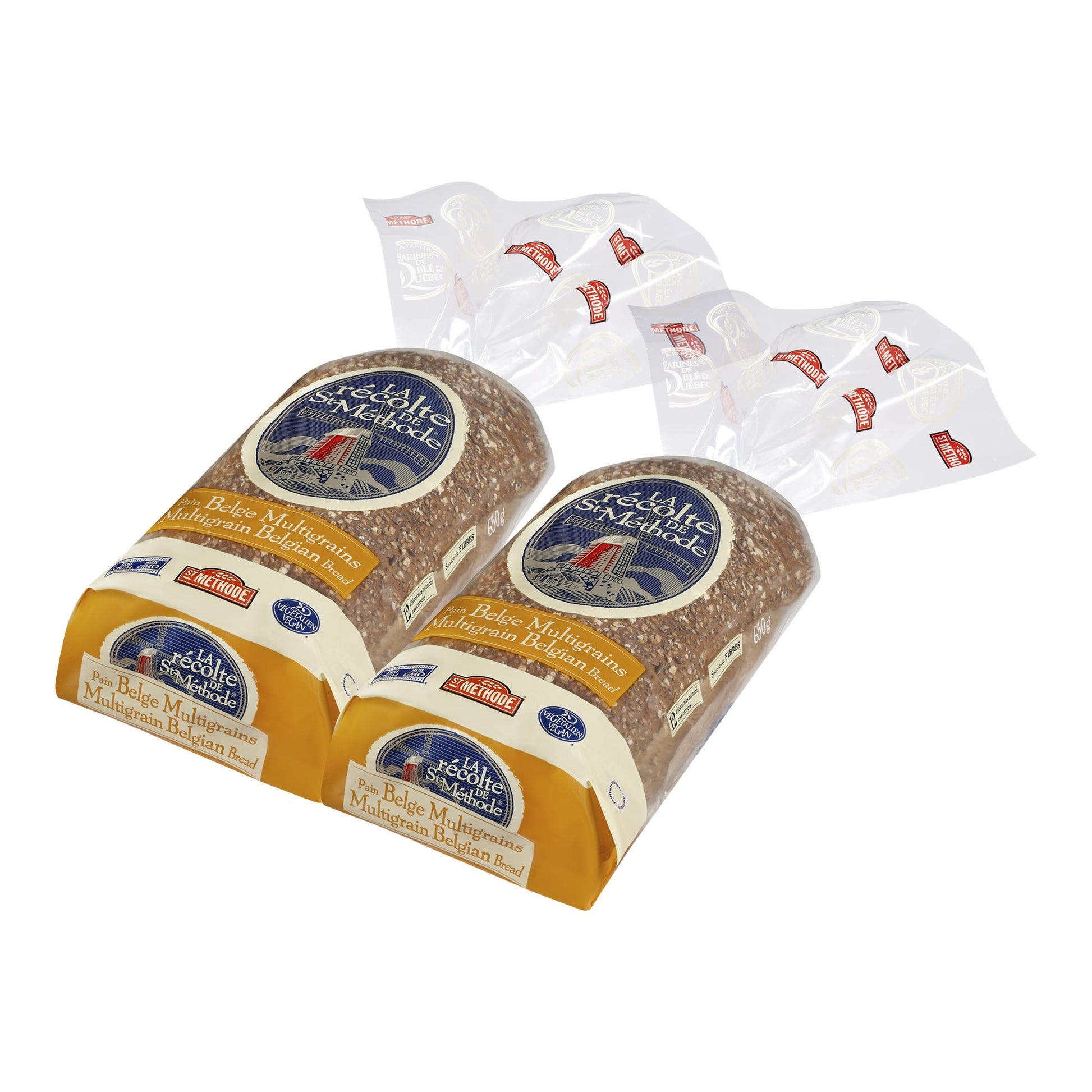 St Méthode Belgian Multigrain, 2 x 650 g - image 1