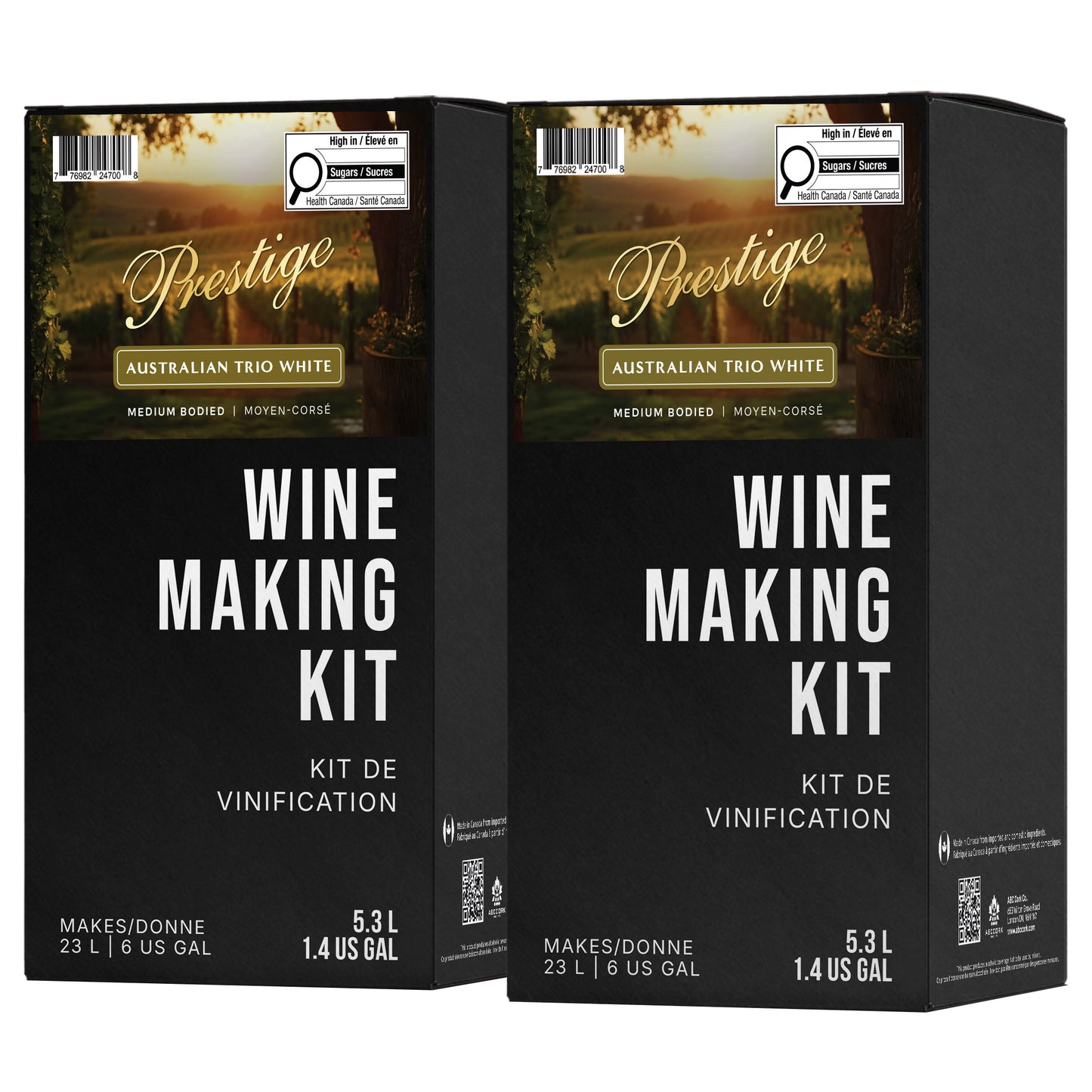 Prestige Wine Kit, 2 x 5.3L - image 1