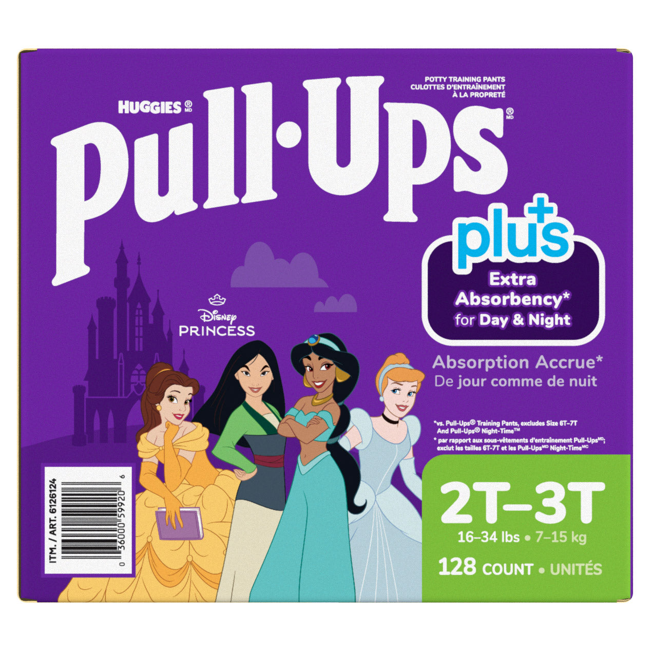 Huggies Pull-Ups Plus Training Pants Girl, 2T to 6T - image 4