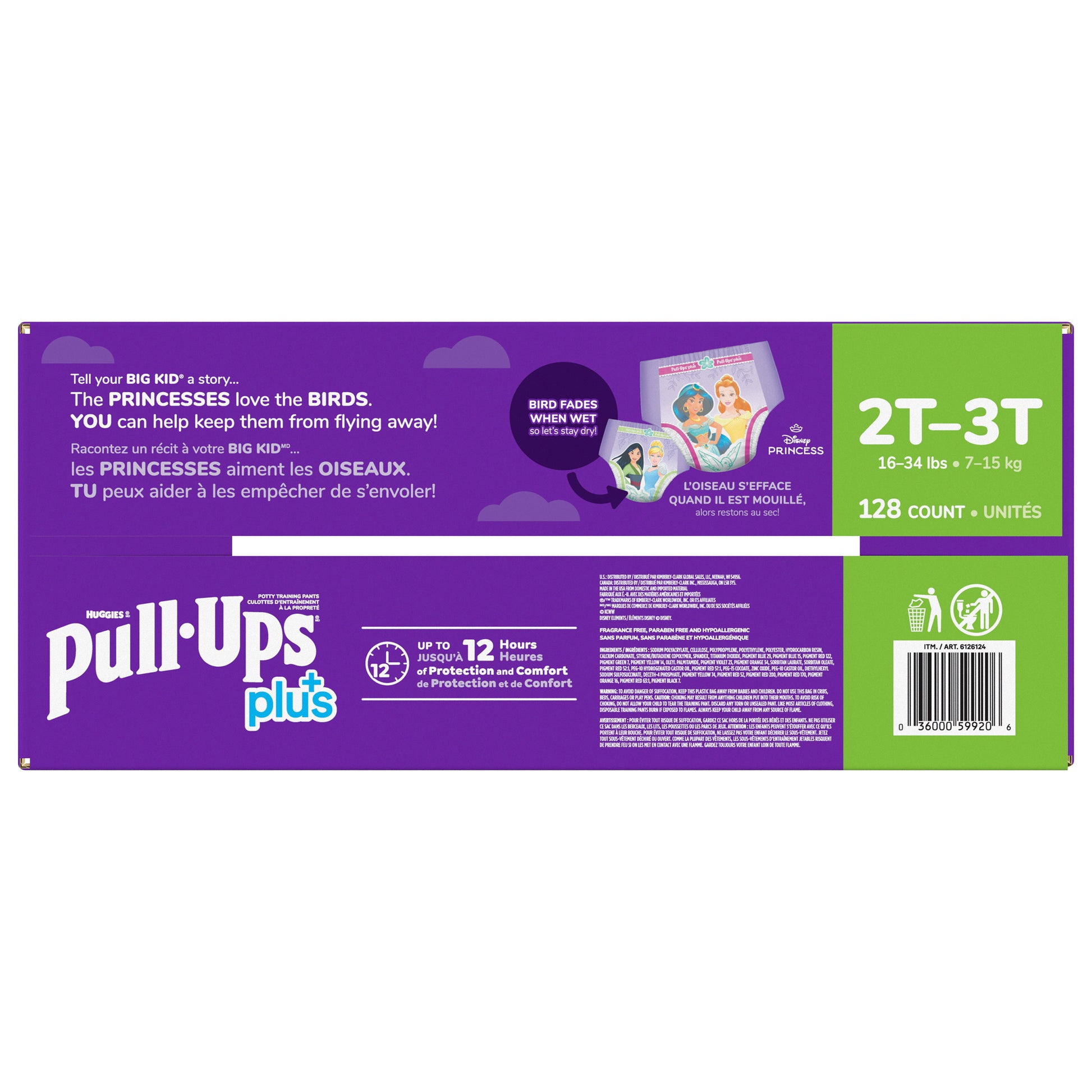 Huggies Pull-Ups Plus Training Pants Girl, 2T to 6T - image 6