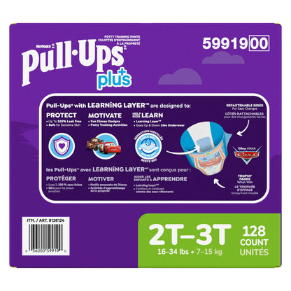 Huggies Pull-Ups Plus Training Pants Boy, 2T to 6T - image 3