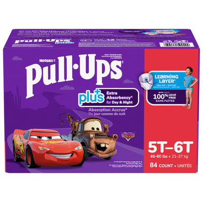 Huggies Pull-Ups Plus Training Pants Boy, 2T to 6T - image 10