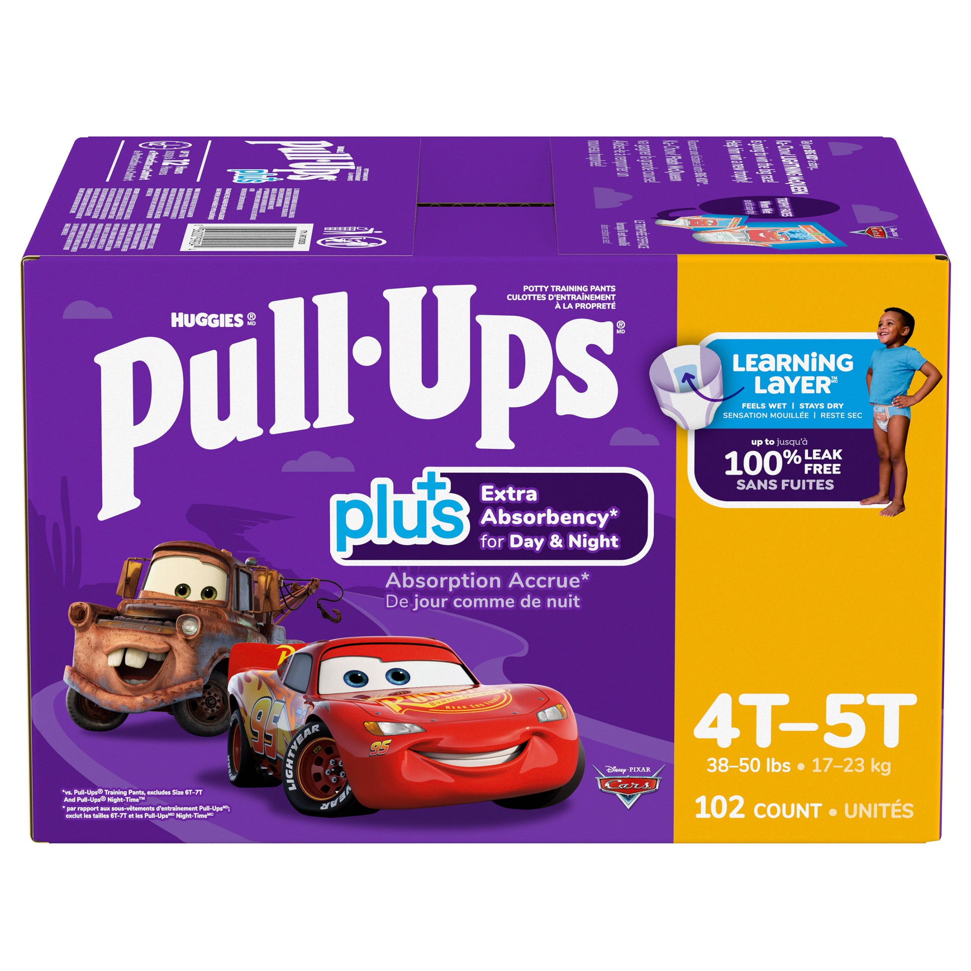 Huggies Pull-Ups Plus Training Pants Boy, 2T to 6T - image 9