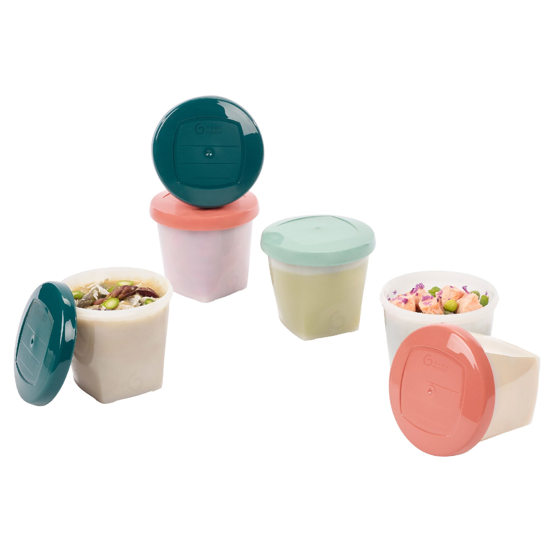 Babymoov Duo Meal Lite Baby Food Maker: Steam, Blend, Defrost, and Reheat With 6 Storage Containers - image 7