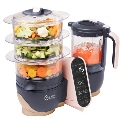 Babymoov Duo 6-in-1 Meal Station XL Baby Food Maker: Steam, Defrost, Blend, Bottle Warmer, Sterilizer - image 2