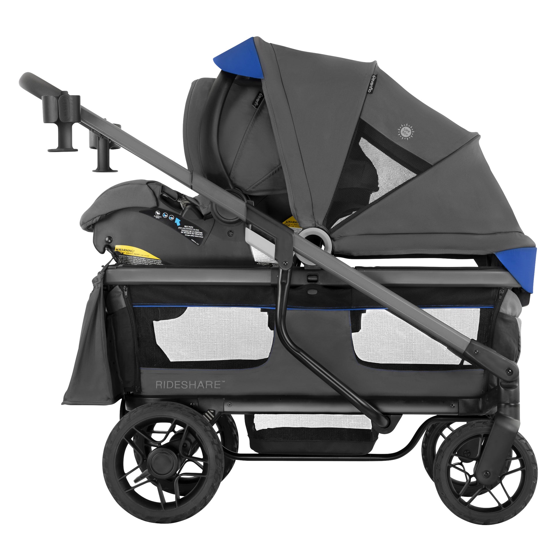 Evenflo - Shyft Rideshare All-Terrain Wagon Stroller - image 5