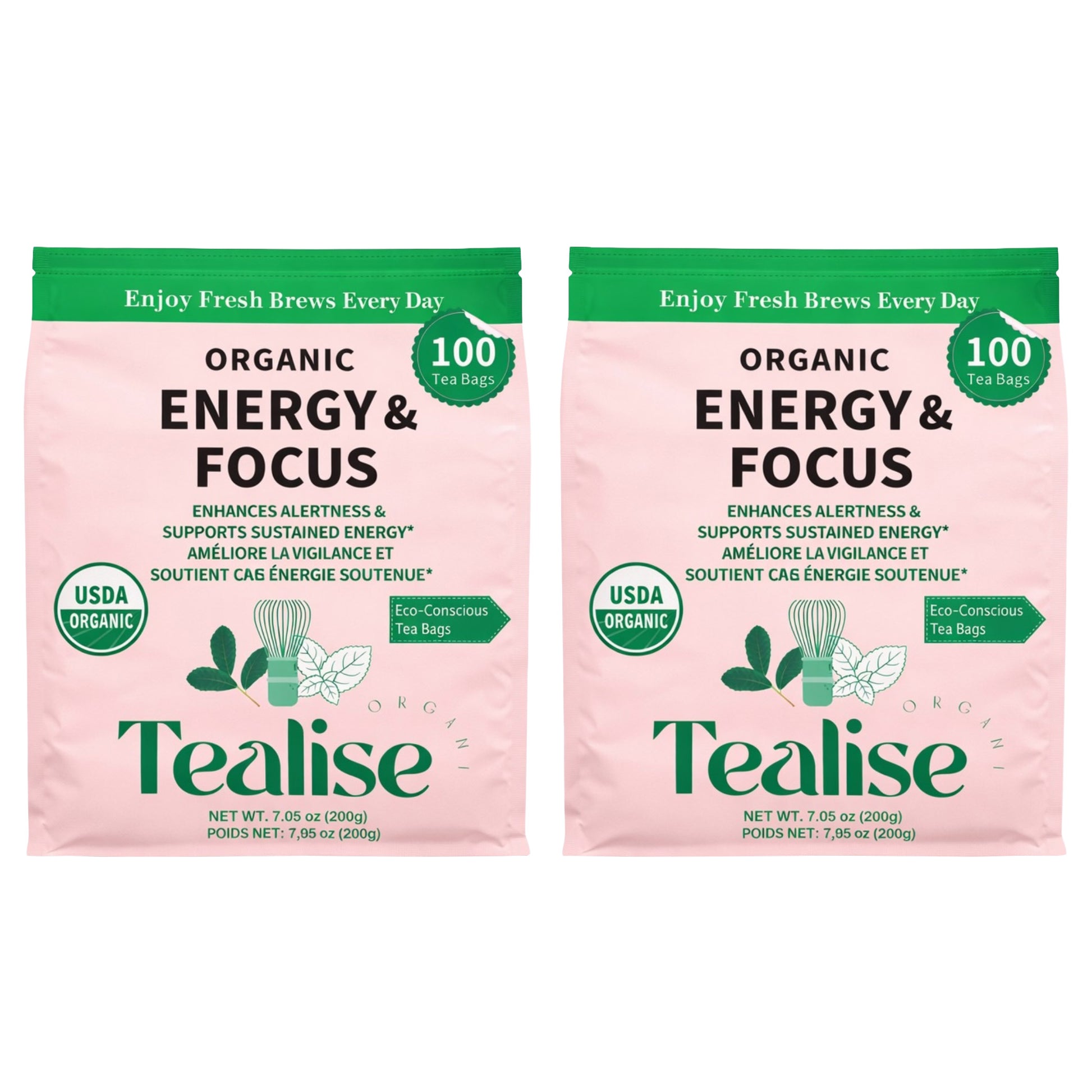 Tealise Organic Herbal Tea, 2 × 100 Tea Bags - image 4