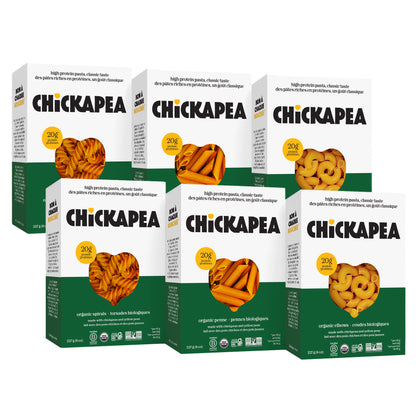 Chickapea Organic Chickpea Protein Pasta, 6 × 227 g - image 1
