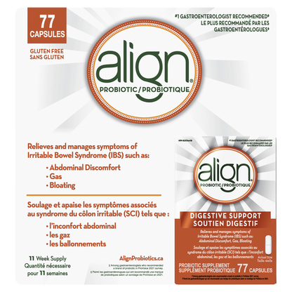 Align Probiotic Supplement, 77 Capsules - image 2