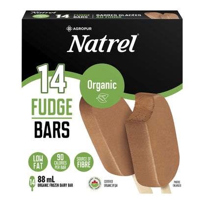 Natrel Organic Fudge Bar, 14 × 88 mL - image 1