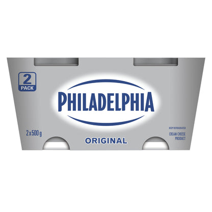 Philadelphia Cream Cheese, 2 × 500 g - image 1