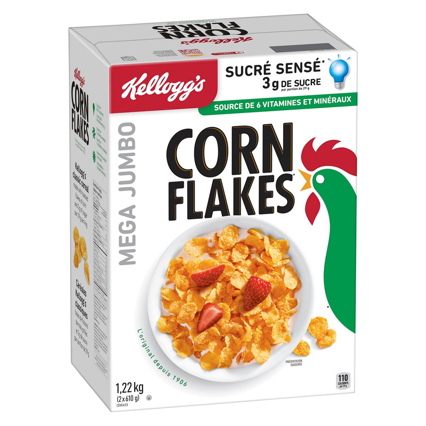 Kellogg's Corn Flakes Cereal, 1.22 kg - image 1