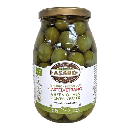 Asaro Organic Olives, 1L - image 1