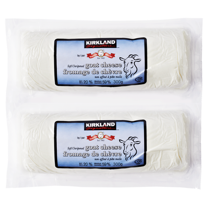 Kirkland Signature Goat Cheese Log, 2 × 300 g - image 2
