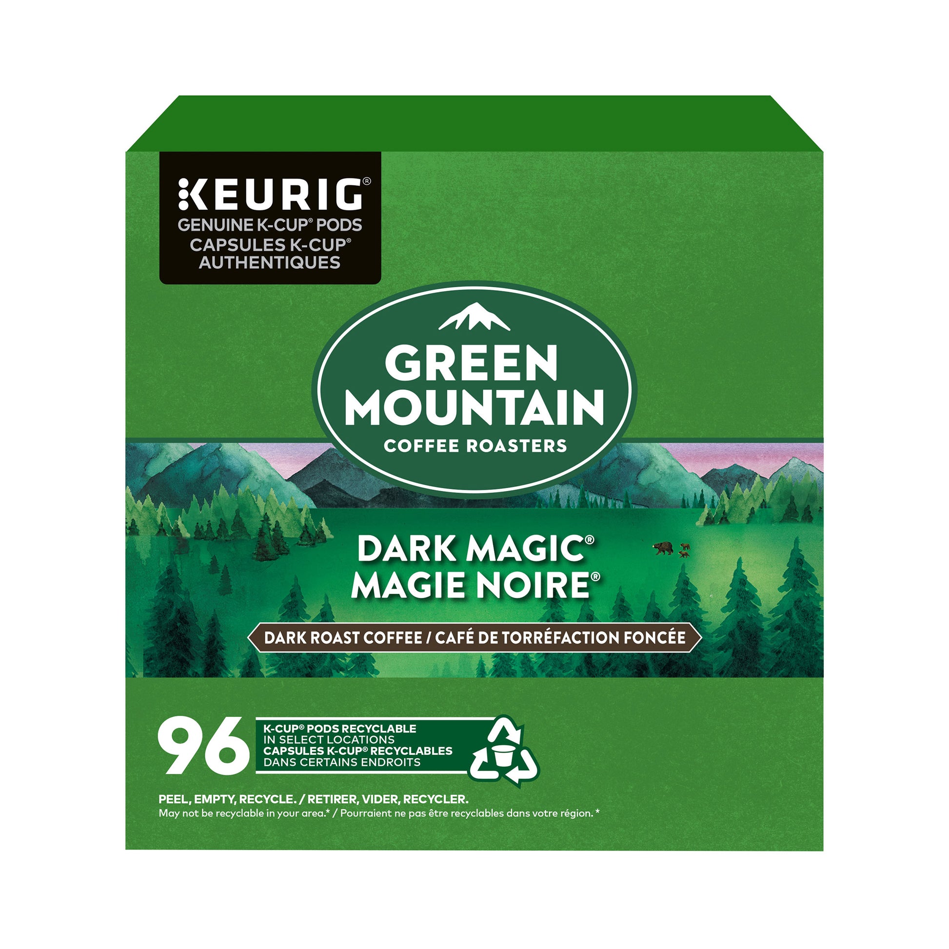 Green Mountain Dark Magic K-Cup Pods, 96-count - image 1