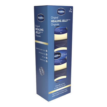 Vaseline Original Healing Jelly, 3 x 375 g - image 1