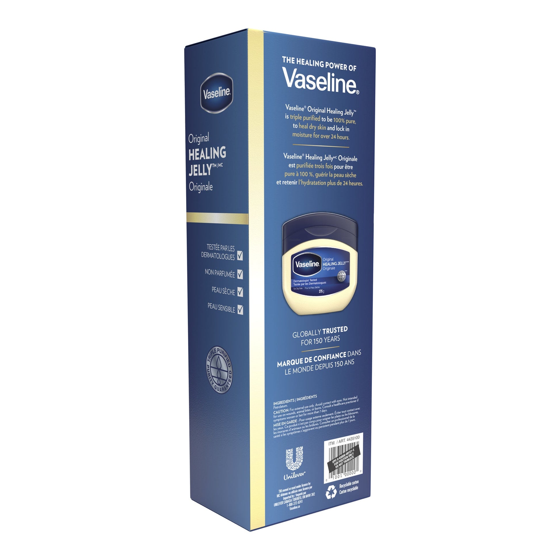 Vaseline Original Healing Jelly, 3 x 375 g - image 2