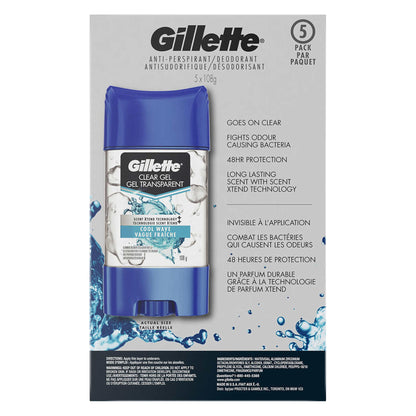 Gillette Clear Gel Antiperspirant and Deodorant - image 2