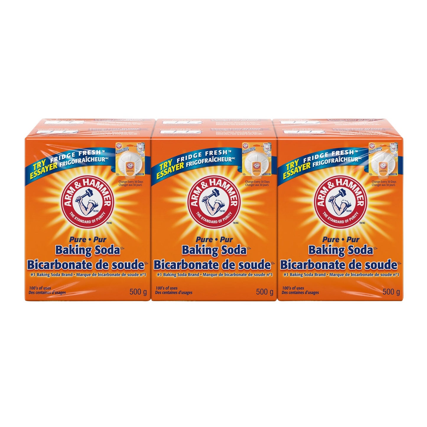 Arm & Hammer Pure Baking Soda, 6 × 500 g - image 4
