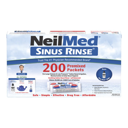 NeilMed Sinus Rinse Kit - 200 Packets - image 1
