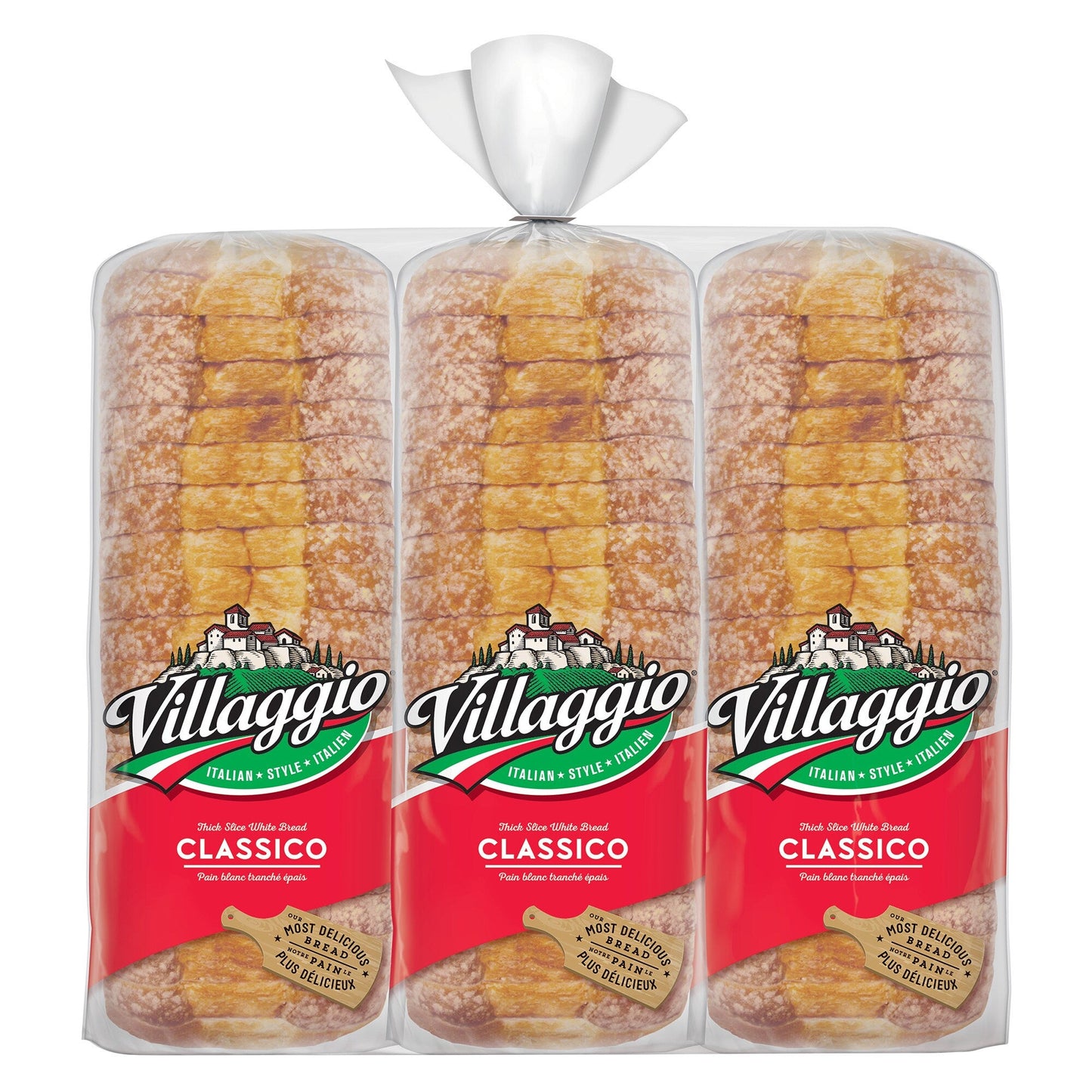 Villaggio White Bread, 3 × 510 g - image 1