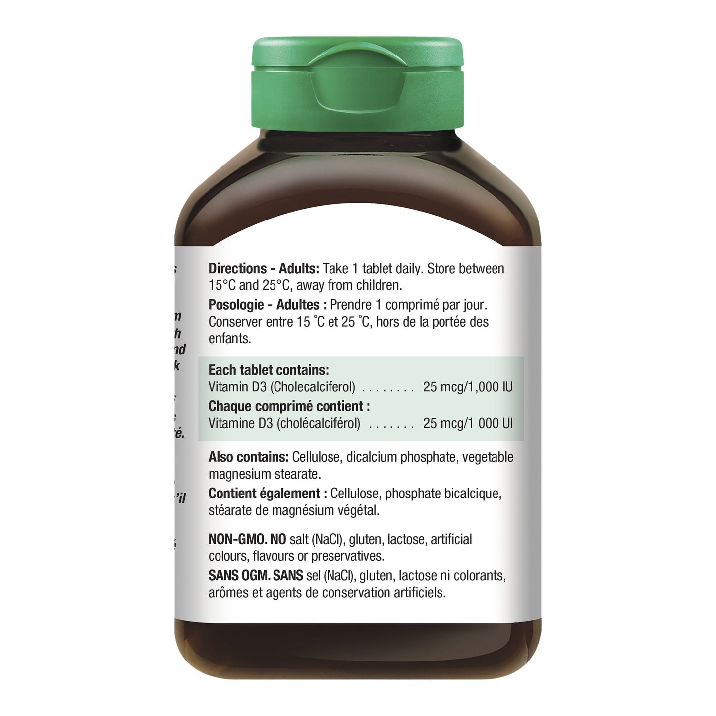 Jamieson Vitamin D3 1,000 IU, 2 packs of 375 tablets - image 6