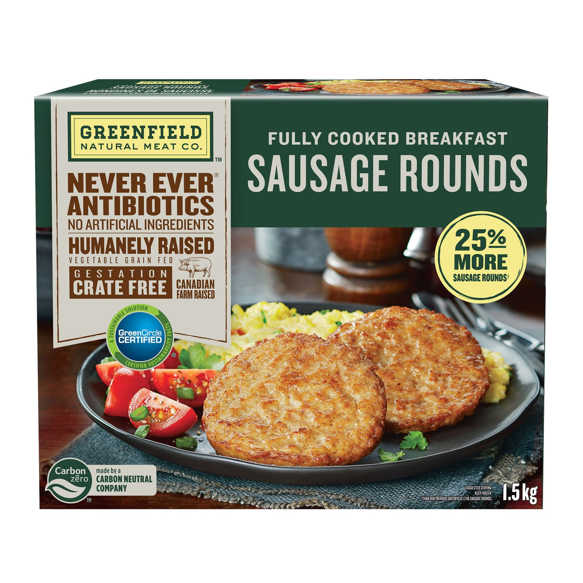 Greenfield Sausage Rounds, 1.5 kg - image 1