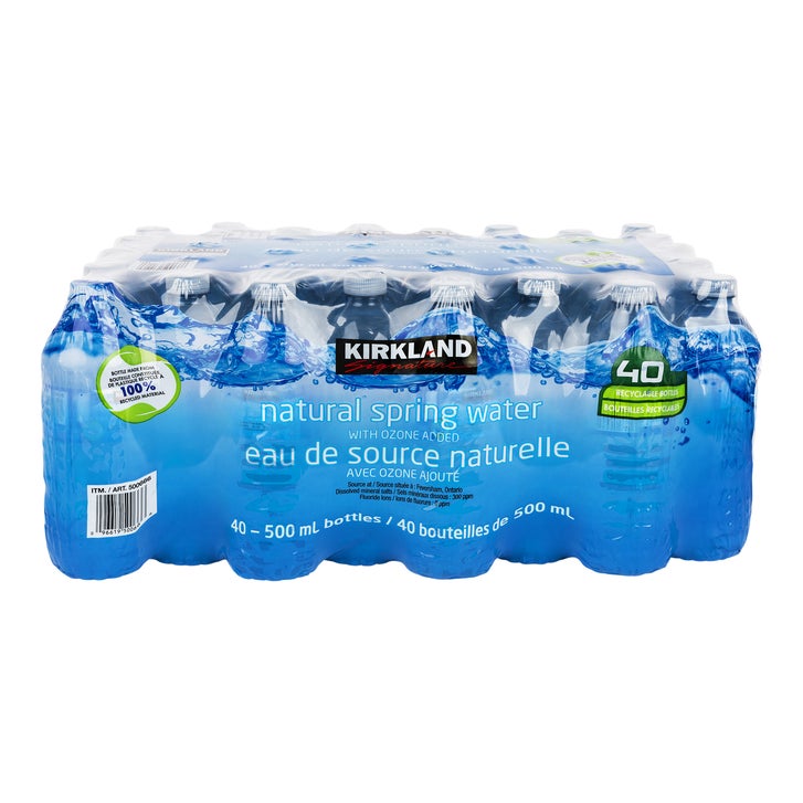 Kirkland Signature Natural Spring Water 40 × 500 mL — image 2