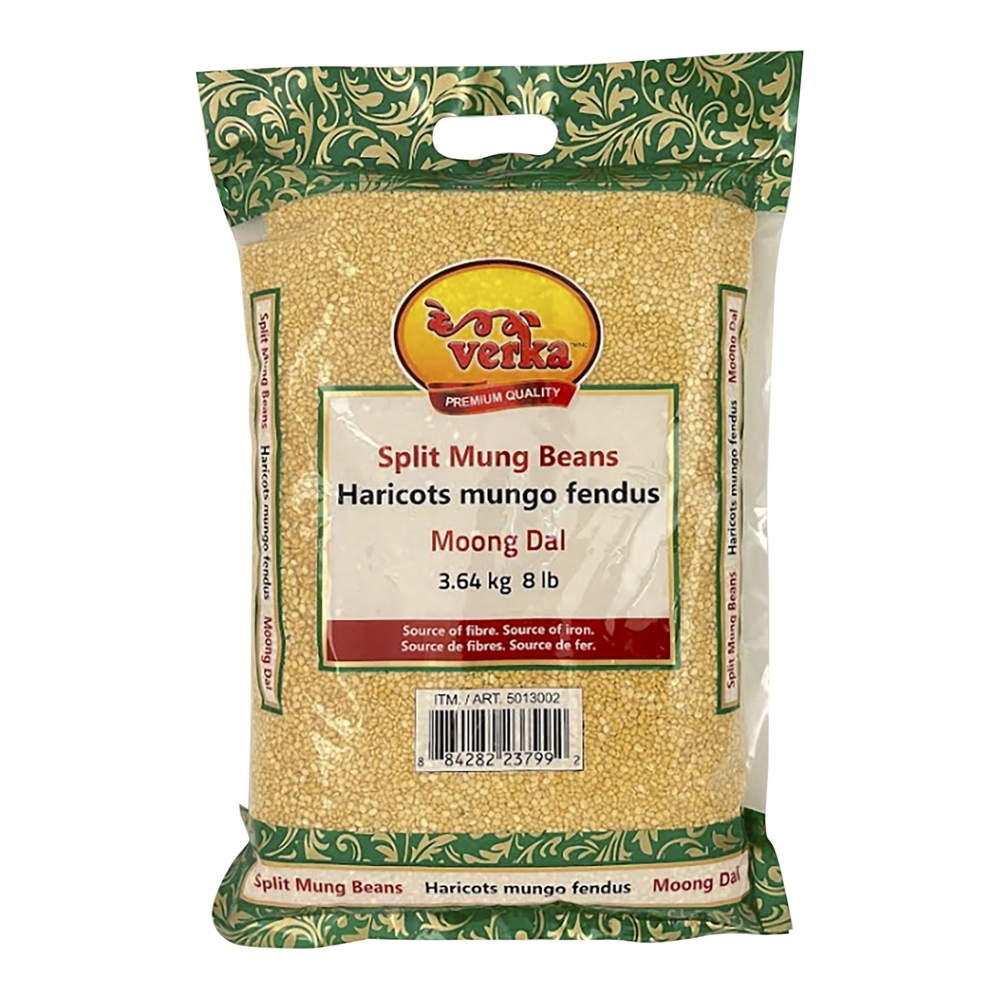 Verka Split Ming Beans Moong Dal 3.63kg - image 1
