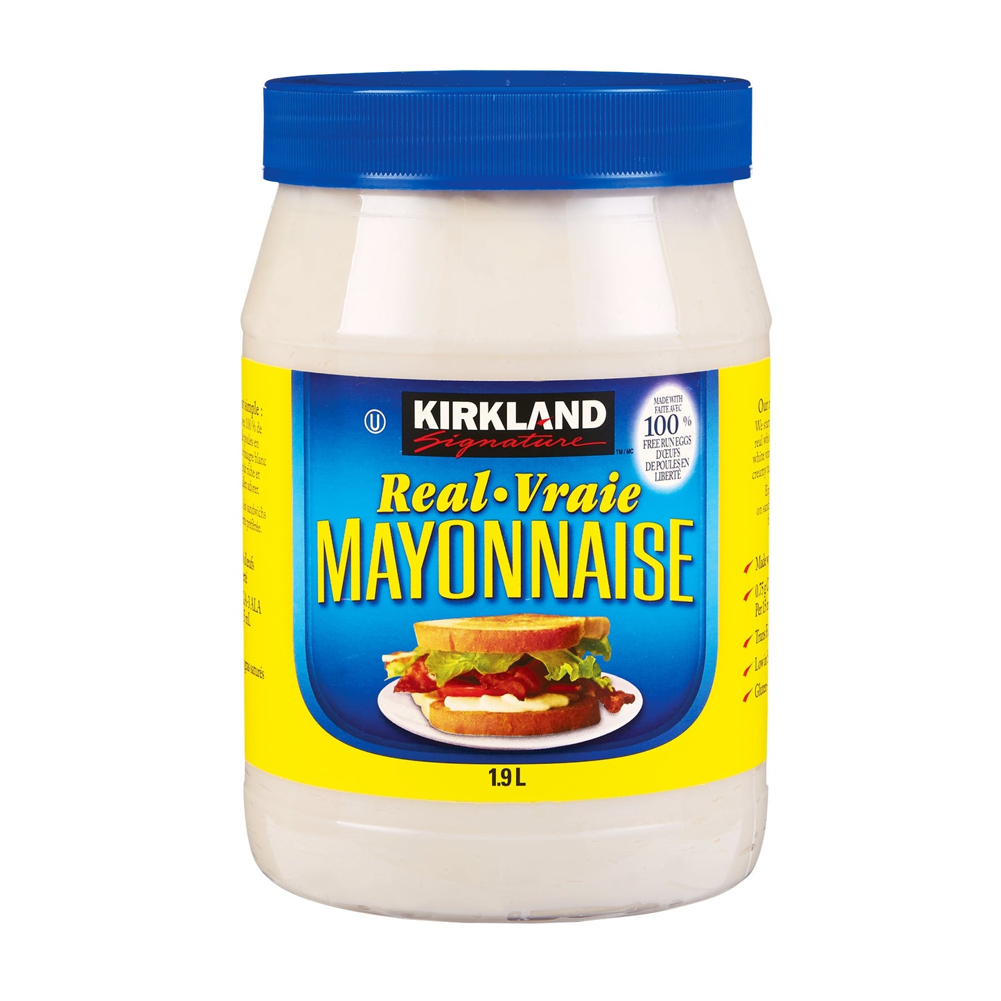Kirkland Signature Real Mayonnaise, 1.9 L - image 1