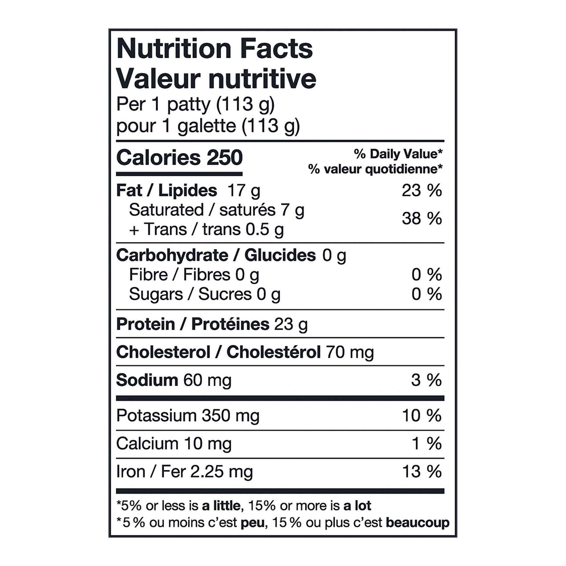 Kirkland Signature Frozen Lean Ground Beef Burger Patties, 24 × 113 g - image 2