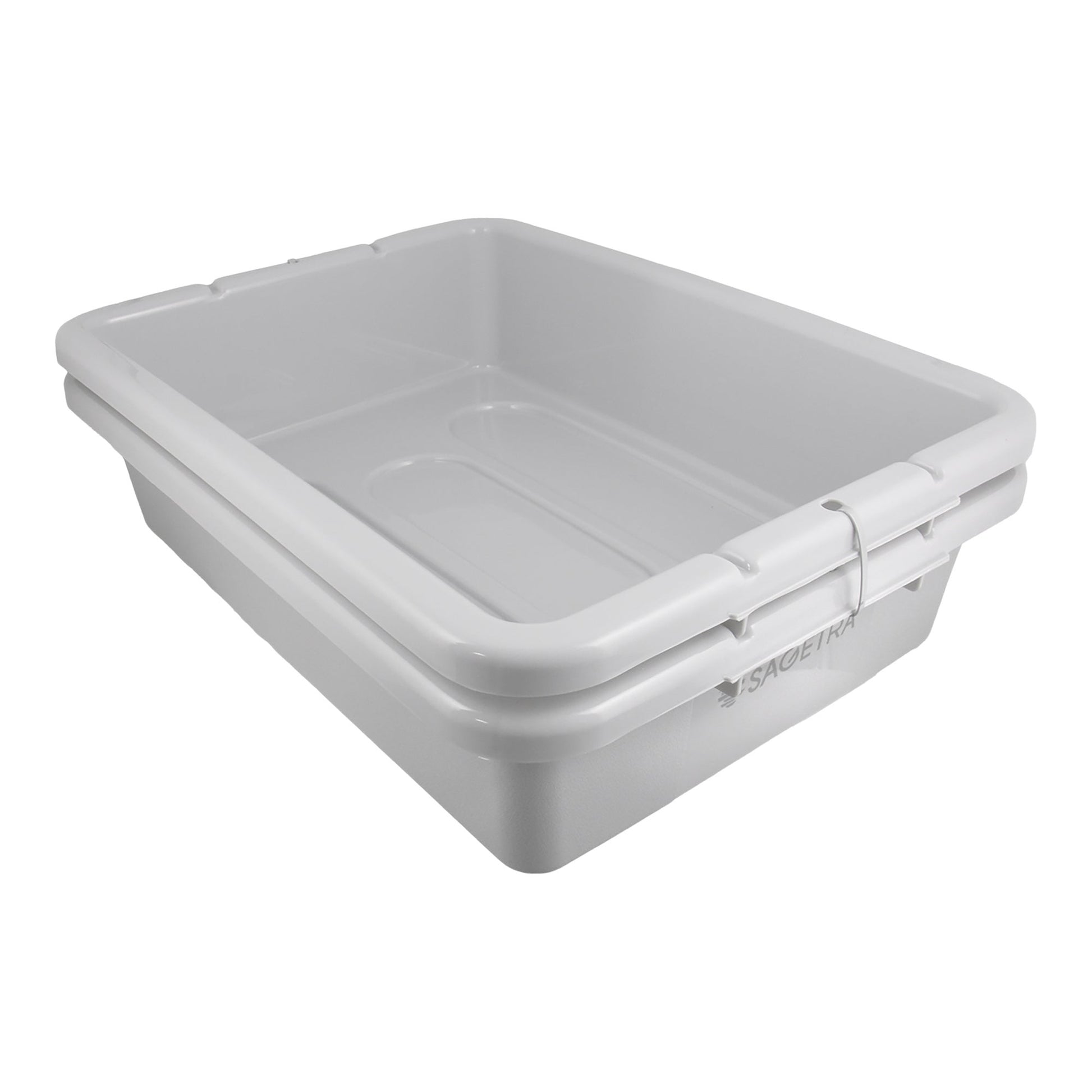 Sagetra Grey Bus Box 50.8 cm × 38.1 cm × 12.7 cm (20 in × 15 in × 5 in) Pack of 2 - image 1