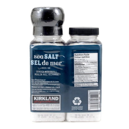 Kirkland Signature Sea Salt with Grinder and Refill, 738 g - image 5