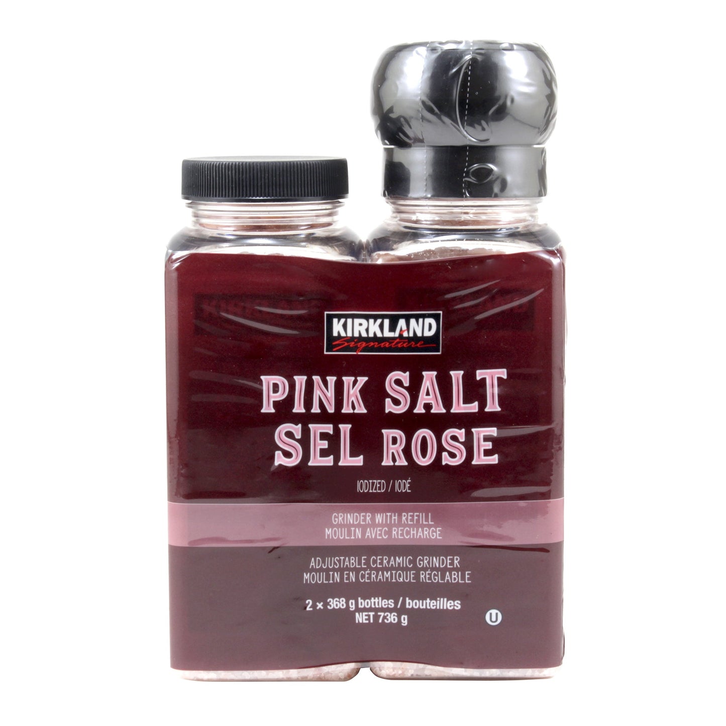 Kirkland Signature Pink Salt with Grinder and Refill, 738 g - image 5