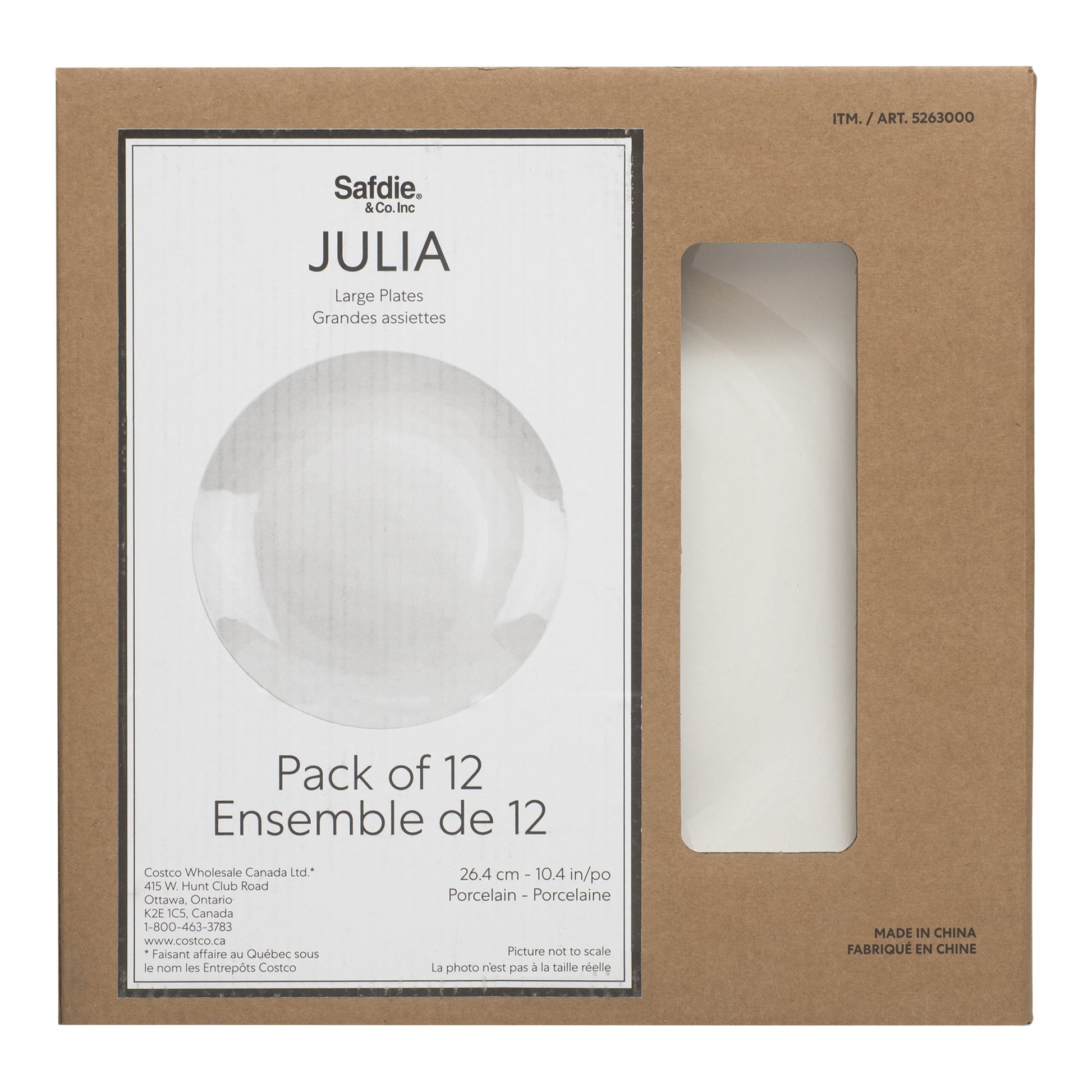 Safdie Julia Large Dinner Plates, 12 Pack - image 1