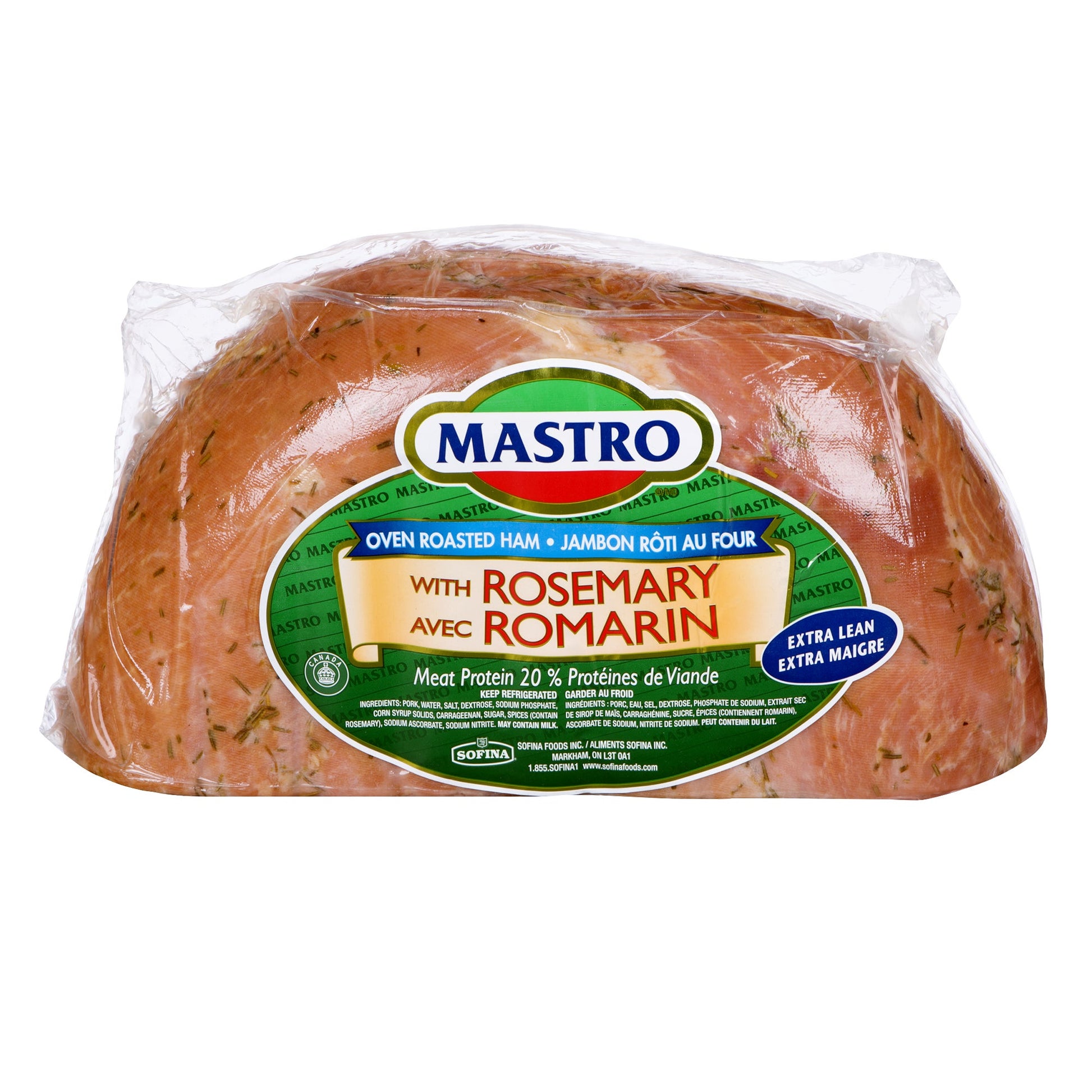 Mastro Whole Rosemary Ham, 3.2 kg avg wt* - image 2