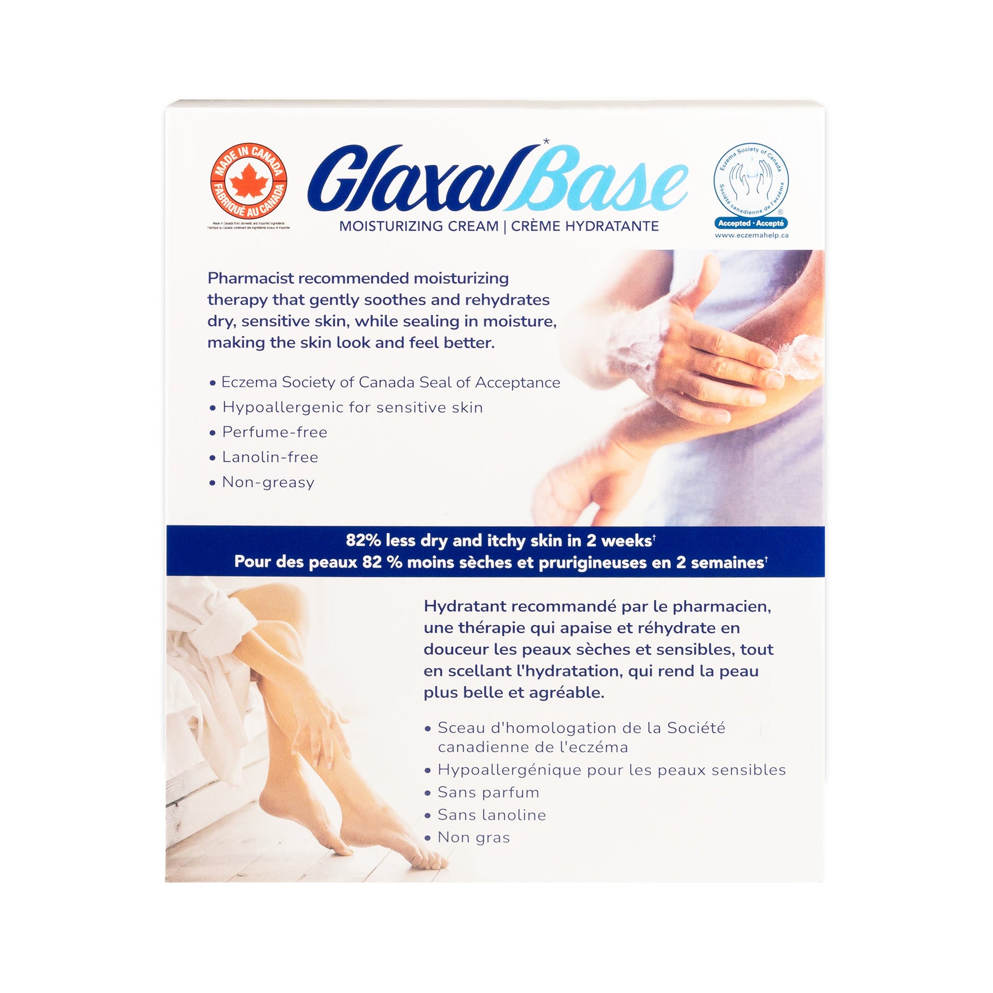 Glaxal Base Moisturizing Cream, 450 g + 50 g - image 2
